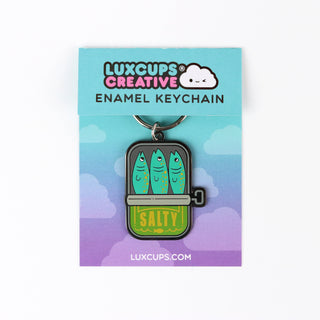 Salty Sardines Keychain