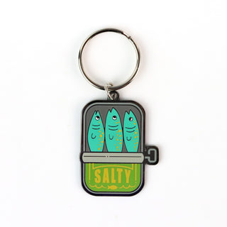 Salty Sardines Keychain