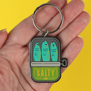 Salty Sardines Keychain