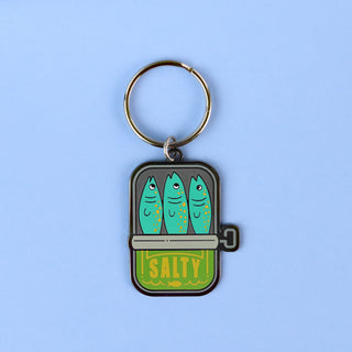 Salty Sardines Keychain