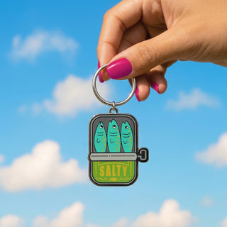 Salty Sardines Keychain