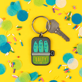 Salty Sardines Keychain