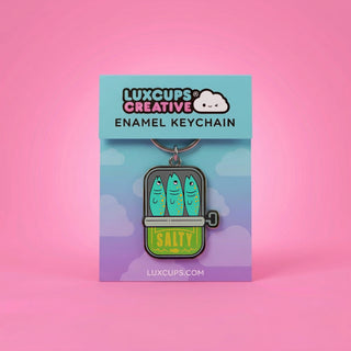 Salty Sardines Keychain