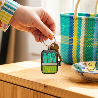 Salty Sardines Keychain