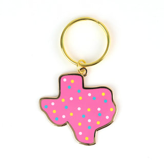 Texas Cookie Keychain