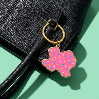 Texas Cookie Keychain