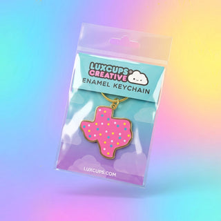 Texas Cookie Keychain