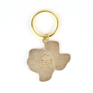 Texas Cookie Keychain