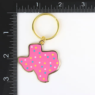 Texas Cookie Keychain