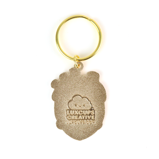 Anatomical Heart Keychain
