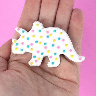 Triceratops Dino Cookie Magnet