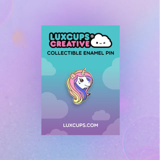 Rainbow Unicorn Enamel Pin