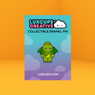 Cute-thulhu Enamel Pin