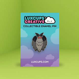 Mothman Enamel Pin