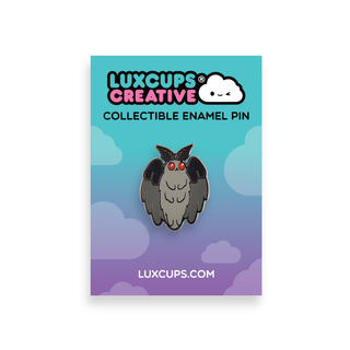 Mothman Enamel Pin