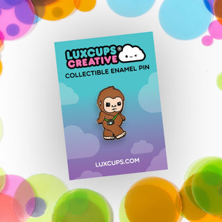 Bigfoot Enamel Pin