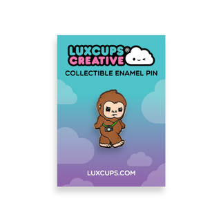 Bigfoot Enamel Pin