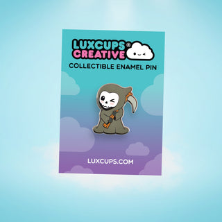 Grim Reaper Enamel Pin