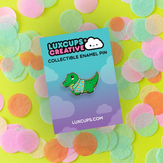 Later Gator Enamel Pin