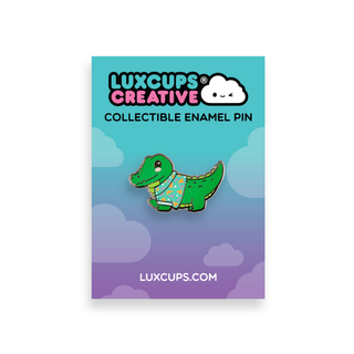 Later Gator Enamel Pin