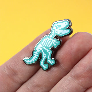 T-Rex Skeleton Pin