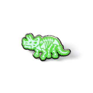 Triceratops Skeleton Pin