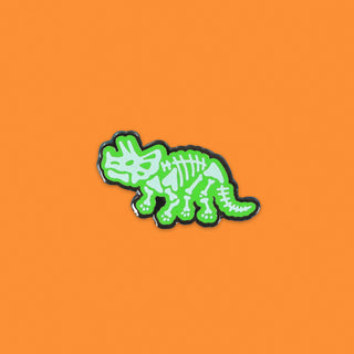 Triceratops Skeleton Pin