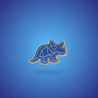 Triceratops Constellation Pin