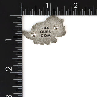 Triceratops Dino Cloud Pin