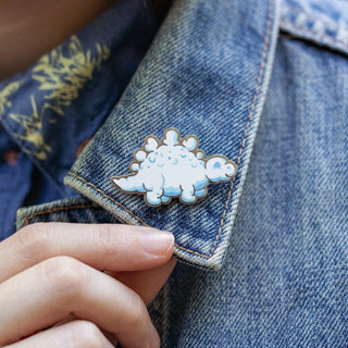 Stego Dino Cloud Pin