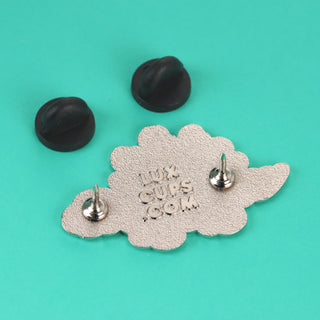 Stego Dino Cloud Pin