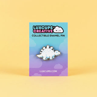 Stego Dino Cloud Pin