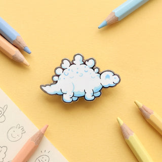 Stego Dino Cloud Pin