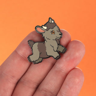 Luna Love Goat Pin