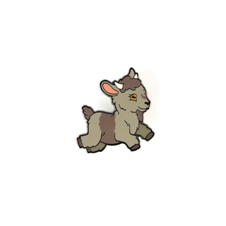 Luna Love Goat Pin