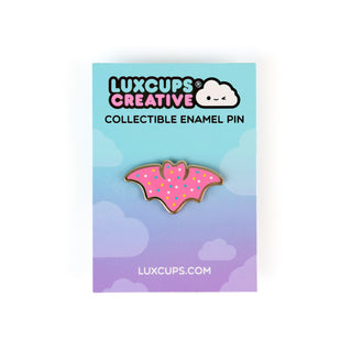 Bat Cookie Pin