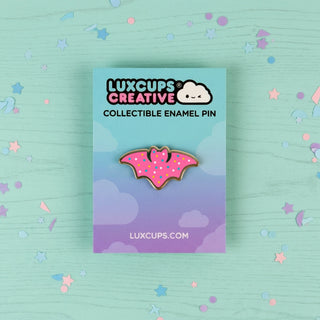 Bat Cookie Pin