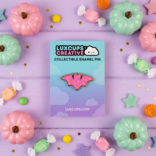 Bat Cookie Pin