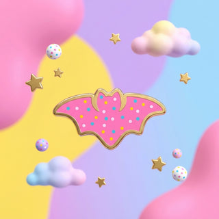Bat Cookie Pin