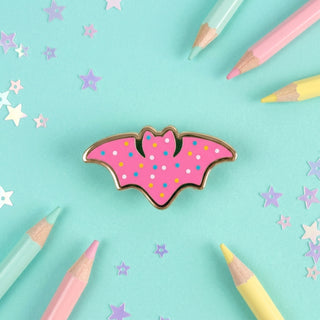 Bat Cookie Pin