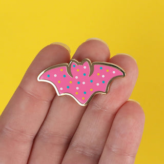 Bat Cookie Pin