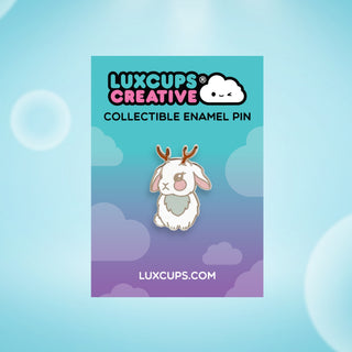 Jackalope Enamel Pin