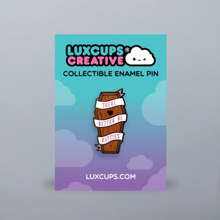 Coffin Enamel Pin - Kitties
