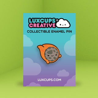 Meteor Mike Enamel Pin