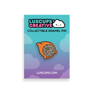 Meteor Mike Enamel Pin