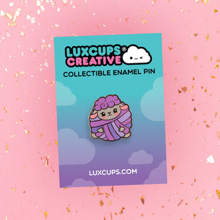 Yarn Baaa-ll Enamel Pin