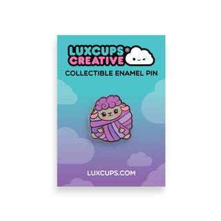 Yarn Baaa-ll Enamel Pin