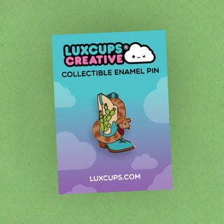 Snake In My Boot Enamel Pin