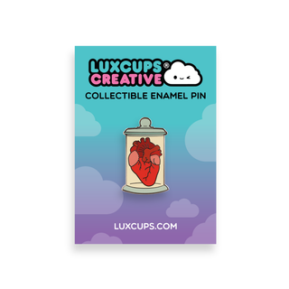 Heart Jar Enamel Pin