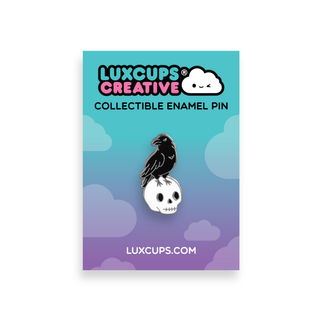 The Raven Enamel Pin